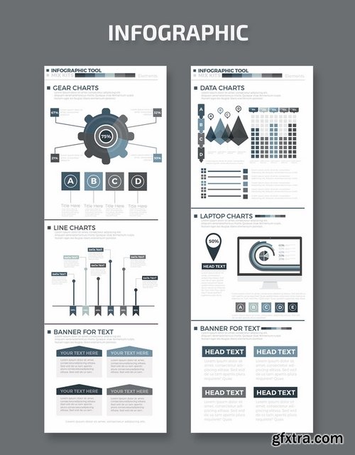 Business Infographics Elements Design  Pack