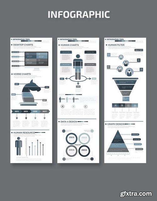 Business Infographics Elements Design  Pack