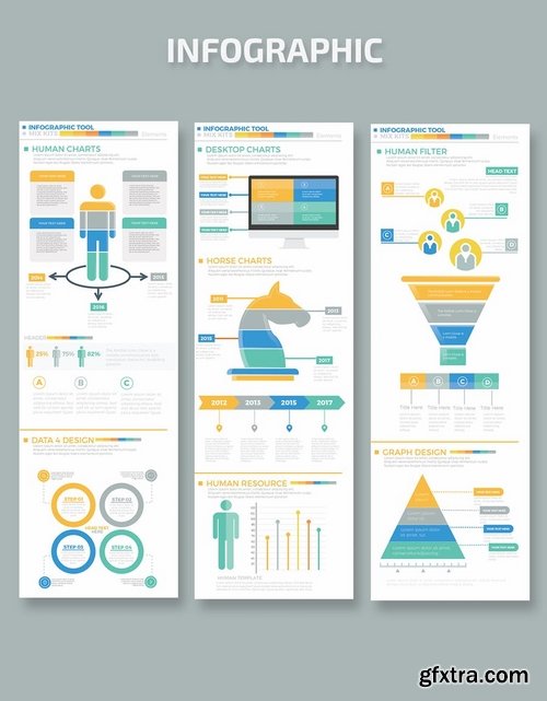 Business Infographics Elements Design  Pack