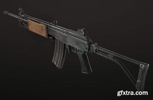 Galil ARM 3D Model