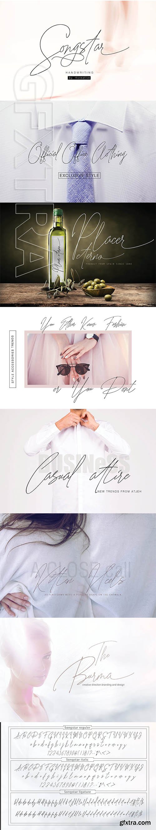 CreativeMarket - Songstar Font Duo 2510115