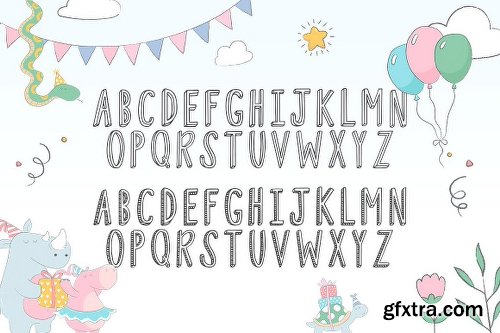 CreativeMarket Fiesta Font Duo (ONLY $9) 2951476