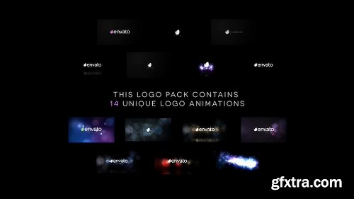 Videohive Quick Logo Sting Pack 09: Blur, Light & Bokeh 12751694