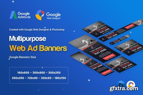 Multi Purpose, Business Banner Ad - GWD & PSD