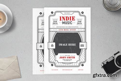 Indie Music Flyer