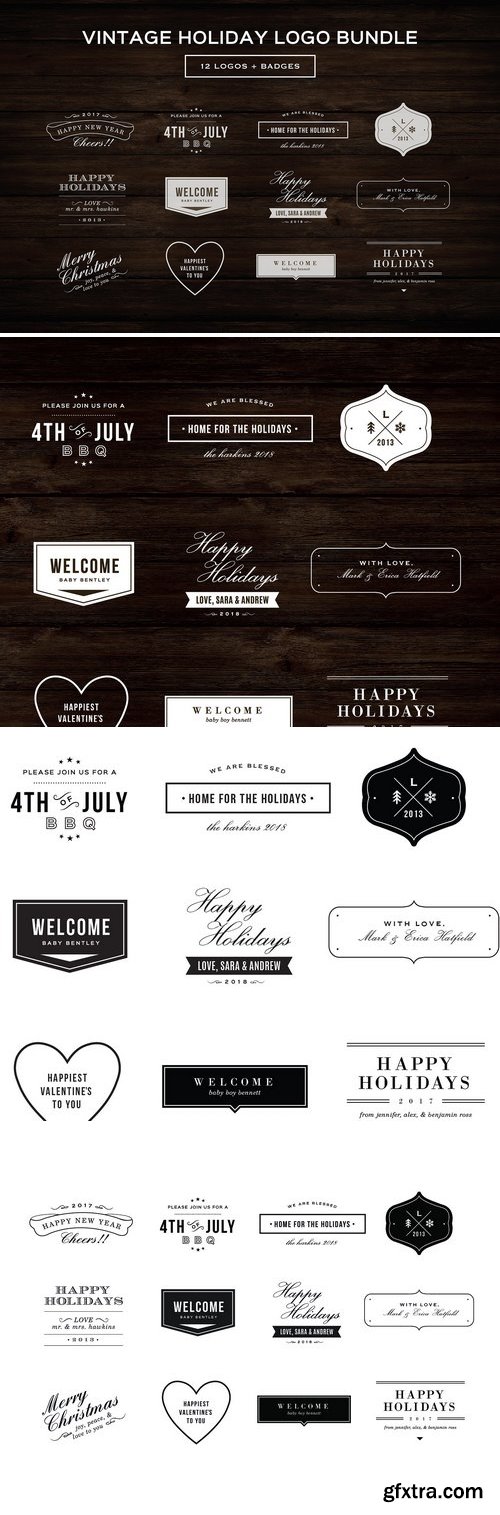 CM - Vintage Logo Bundle 753715