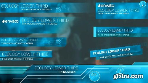 Videohive Ecological Lower Thirds 14996694