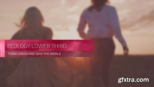 Videohive Ecological Lower Thirds 14996694