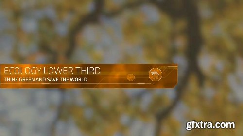 Videohive Ecological Lower Thirds 14996694