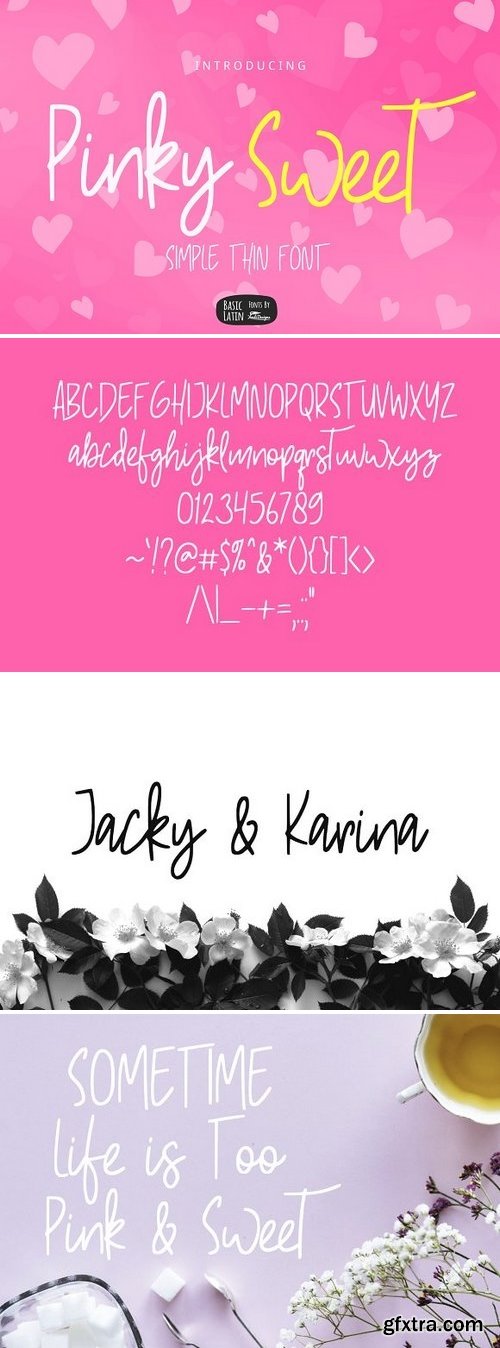 CM - Pinky Sweet Cute Font 2706811