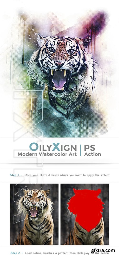 GraphicRiver - OilyXign - Modern Watercolor Art 22561224