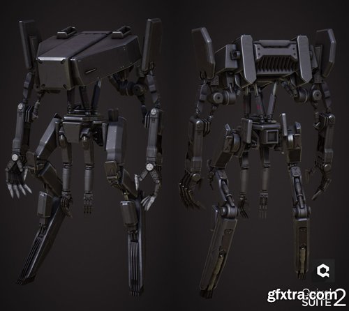 Kruger-Bot 3D Model