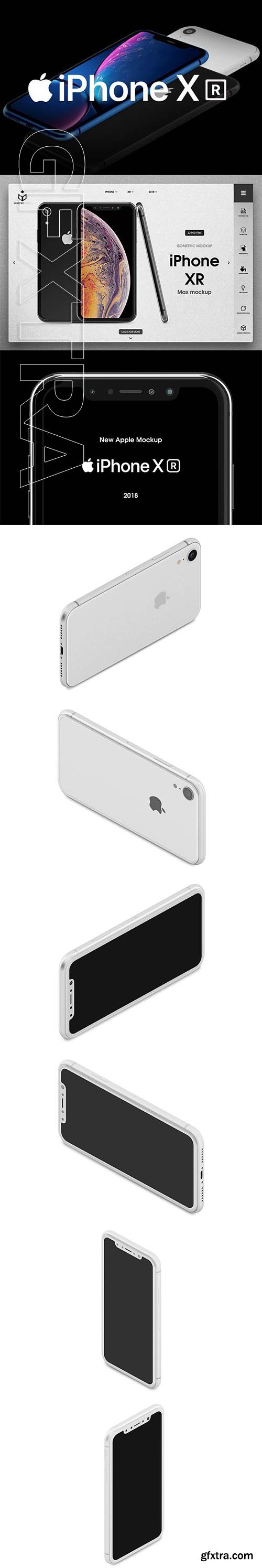 CreativeMarket - iPhone XR 2018 Mockup 2960783