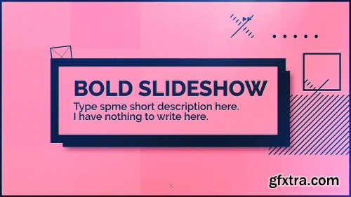 Videohive Bold Slideshow 22620111