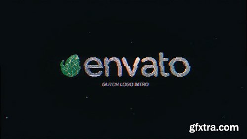 Videohive WireFrame Glitch Logo Intro 12716142