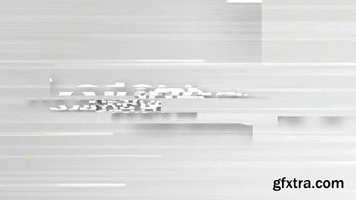 Videohive Glitch Minimal Logo 12125529