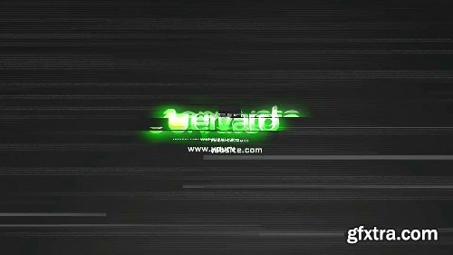 Videohive Glitch Minimal Logo 12125529