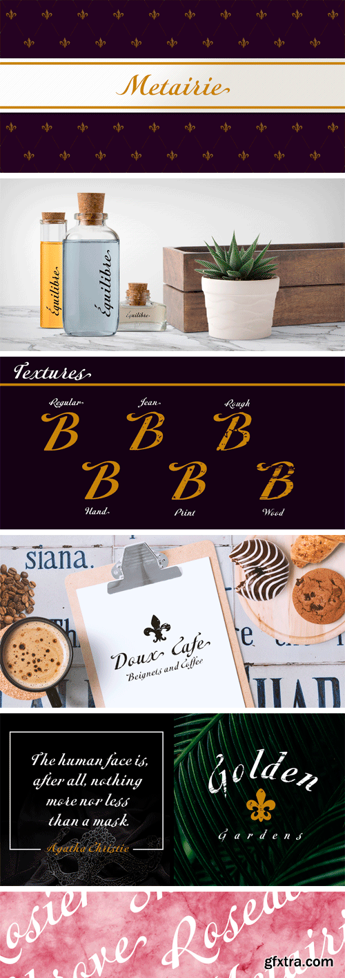 Metairie Font Family