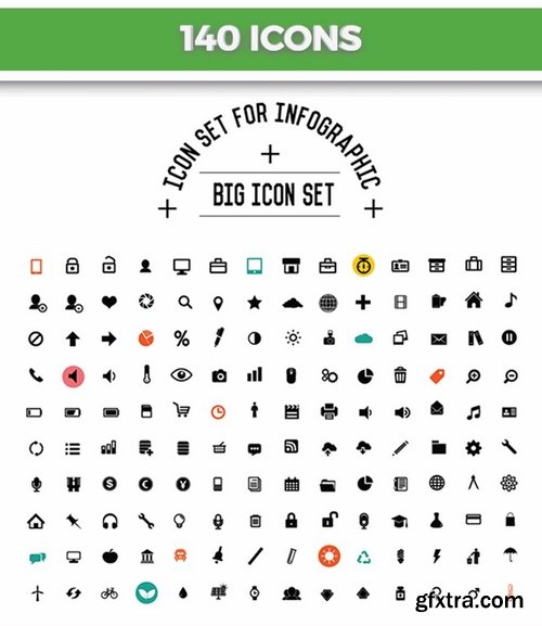 Green Business Infographics Elements