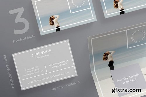 Women Fashion Salon Flyer and Poster Business Card Banner Pack Social Media Templates