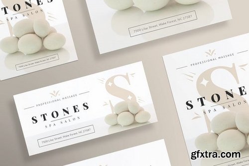 Spa Salon Flyer and Poster, Business Card, Banner Pack, Social Media Templates