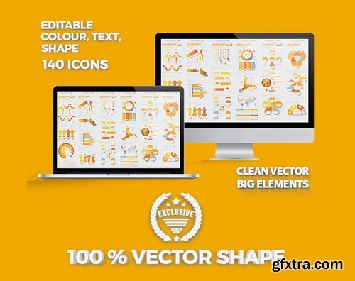 Yellow Infographics Template