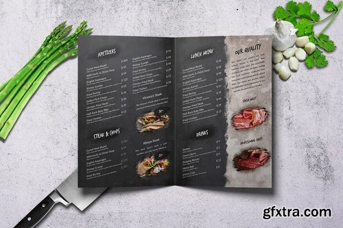 Craft Food Bifold Menu - A4 & US Letter