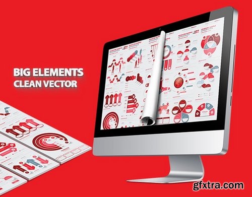 Red Business Infographics Design