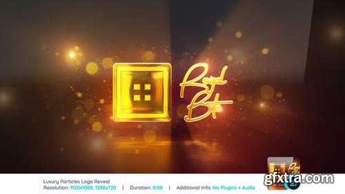 Videohive - Luxury Particles & Reflection Logo Reveal - 22308246