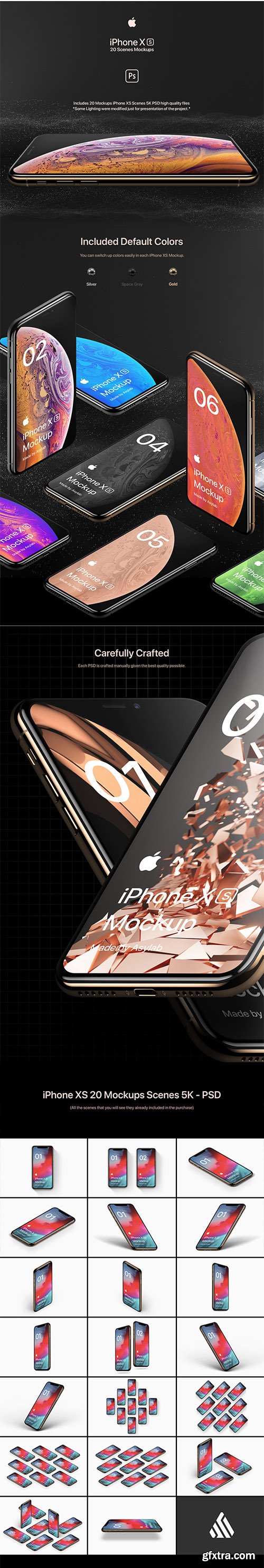 iPhone XS 20 Mockups