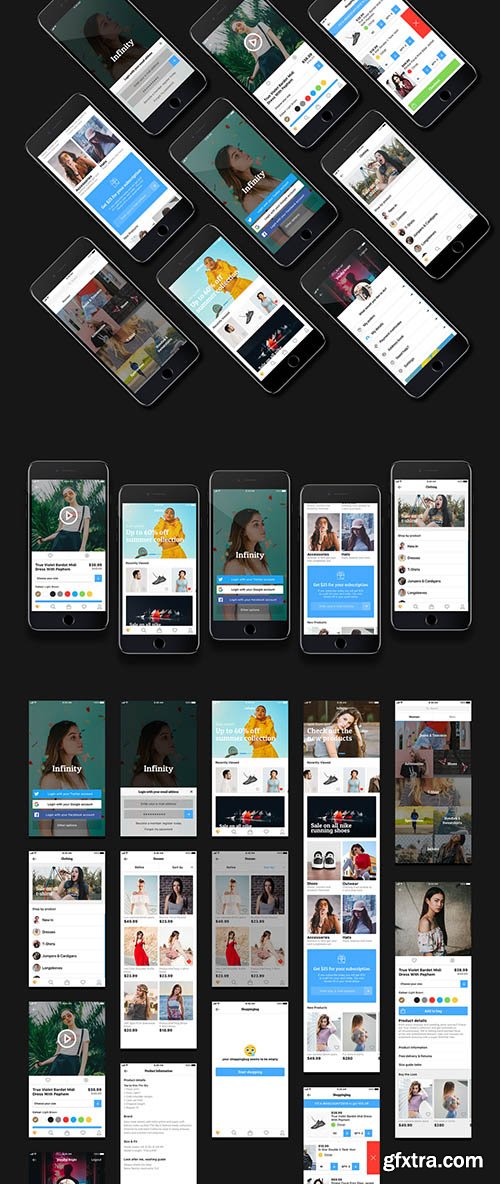 Infinity Ecommerce UI Kit