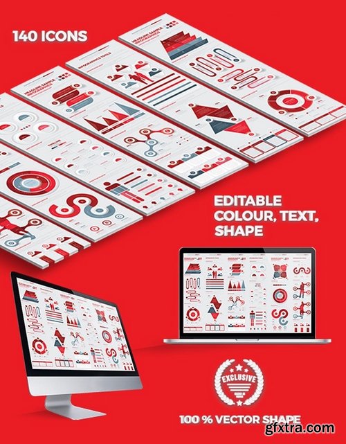 Red Infographics Design 3