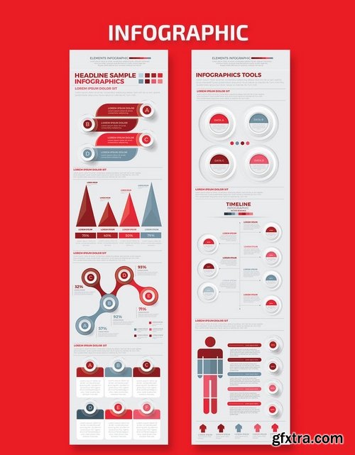 Red Infographics Design 3