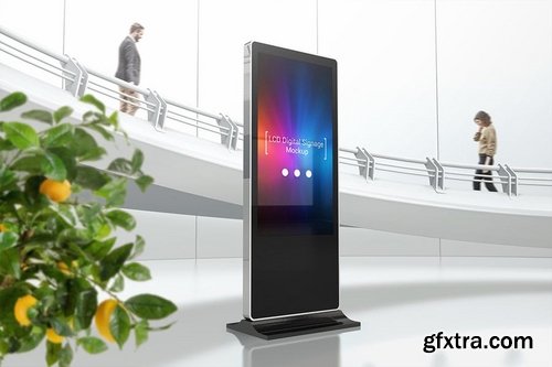 LCD Digital Signage Mockups