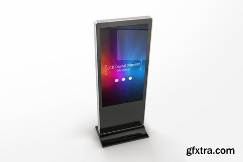 LCD Digital Signage Mockups