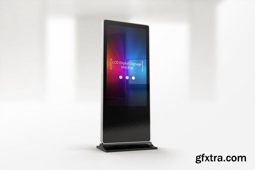 LCD Digital Signage Mockups