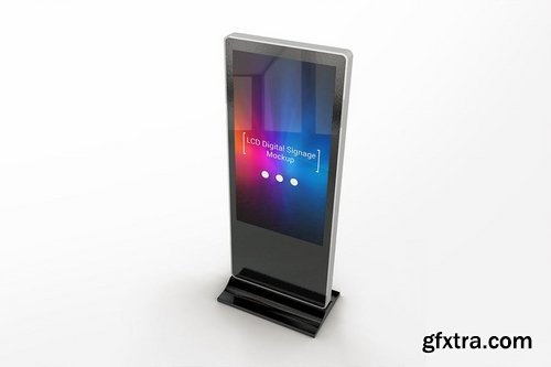 LCD Digital Signage Mockups