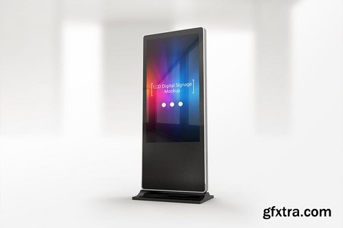 LCD Digital Signage Mockups