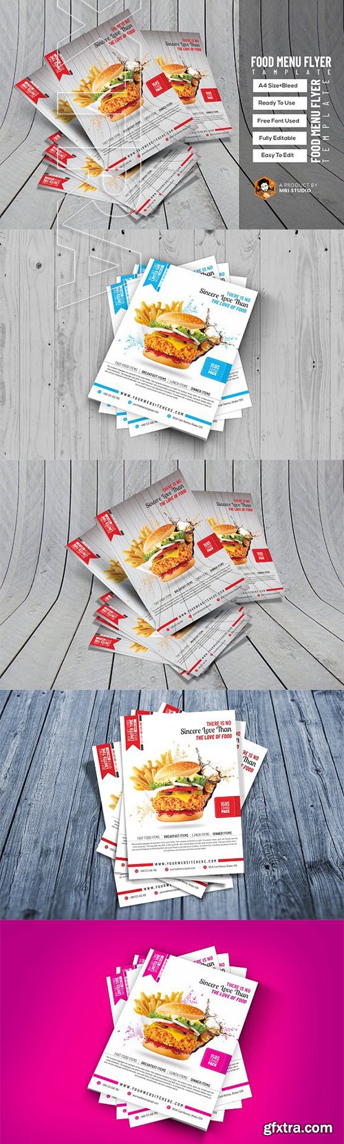 CreativeMarket - Food Flyer 2956486