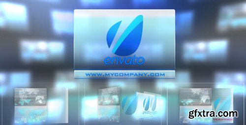 Videohive Hi tech Touch Interface-Futuristic Logo Sting 3044758