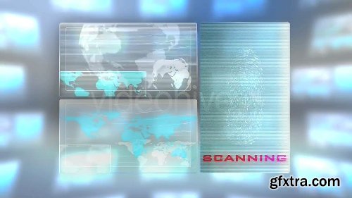 Videohive Hi tech Touch Interface-Futuristic Logo Sting 3044758