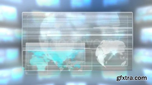 Videohive Hi tech Touch Interface-Futuristic Logo Sting 3044758