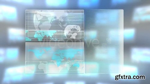 Videohive Hi tech Touch Interface-Futuristic Logo Sting 3044758