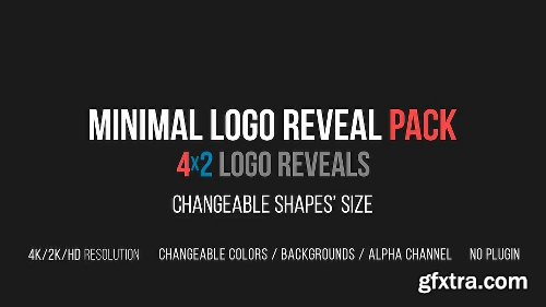 Videohive Minimal Logo Reveal Pack 15403253