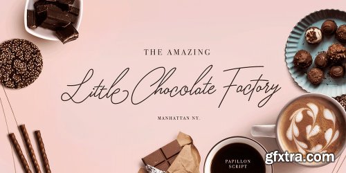 Papillon Script Font