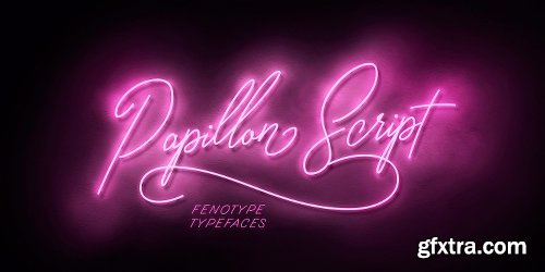 Papillon Script Font