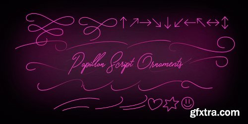 Papillon Script Font