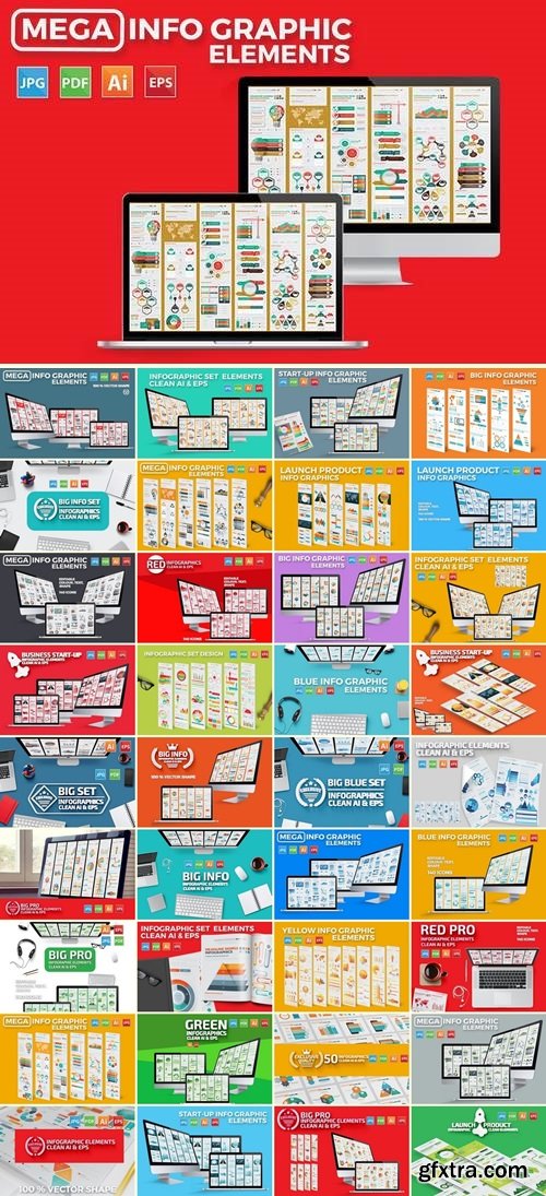 Infographics Elements Bundle 2