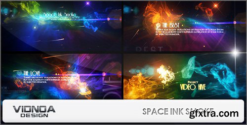 Videohive Space Ink Smoke 8081180