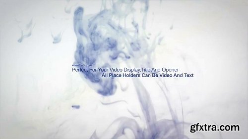 Videohive Water Ink Smoke 1722263